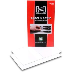 Hosa LBL-466 Label-A-Cable Cable Labels, 60 Pieces