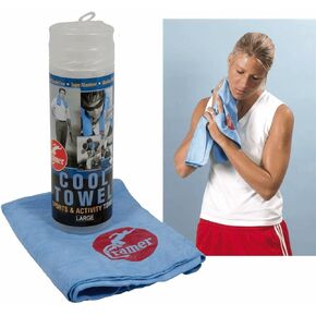 Cramer Stay Cool Towels, Absorbent Water Activated Cooling Towel, Cold Towels for Athletes, Workout, & Sports Like Football, Soccer, Lacrosse, Tennis, Cooling Neck Wrap to Prevent Overheating
