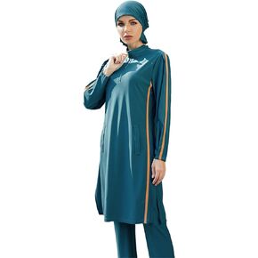 Modest Swimsuits for Women,Full Cover Swimwear Burkini Arab Islamic Hijab Bathing Suit