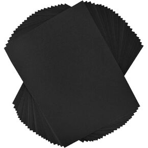24 PCS Black EVA Foam Sheets 1mm Thick 15.7 x 11.8 Inches Craft Foam Paper for for Card Making, Crafting, DIY Project, Stamp, Classroom, Scrapbooking