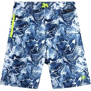 Body Glove Boys' Swim Trunks - UPF 50+ Quick-Dry Board Shorts Bathing Suit (Size: 8-18)