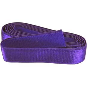 Porcelynne Black Shiny Front Brushed Back Strap Elastics - 3/4" or 18mm - 5 Yards