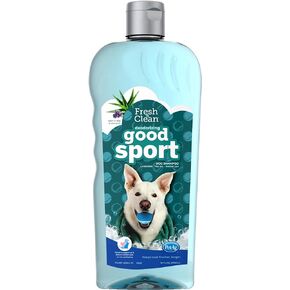 Pet-Ag Fresh ‘n Clean Good Sport Deodorizing Shampoo for Dogs - 18 oz - Powerful, Odor-Control Formula with Aloe Vera & Vitamin E - Soap Free & Paraben Free