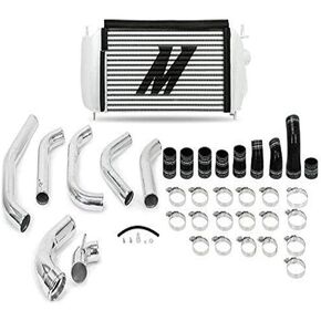 Mishimoto MMINT-F35T-15KPSL Performance Intercooler Kit Compatible With Ford F-150 3.5 EcoBoost 2015+ Silver