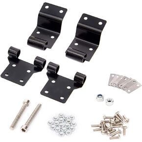 Tour Pack Hinge Kit Fit for Harley Davidson Touring Models 1999-2013 Black