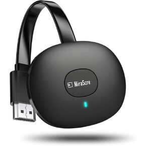 محول عرض HDMI لاسلكي TIMBOOTECH 4K - محول دونجل لاسلكي لمستقبل HDMI لبث الفيديو والصوت للاجتماعات والتعليم وPPT والمسرح المنزلي والحفلات والتوصيل والتشغيل ووضع المرآة والتمديد in Kuwait