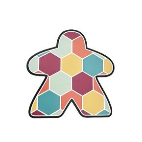 Board Game Meeple Fridge or Car Magnet