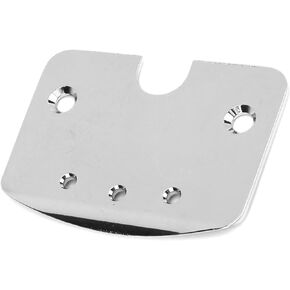 Guitar Neck Plate Metal Replacement Guitar Neck Plate Replacement for Three‑string Cigar Box Guitar
