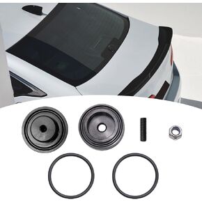 Car Wiper Plug, Car Rear Wiper Cap, Rear Wiper Delete Kit, Windshield Wiper Grommet Cap, Rear Window Wiper Delete Cover Kit, Car Rear Wiper Block off Delete Kit suitable for Honda (Black)