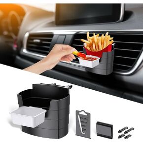 حامل صلصة السيارة تنفيس تراجع كليب حامل صلصة للسيارة الفرنسية فراي حامل حامل الكاتشب للسيارة تنفيس صلصة تراجع صندوق توابل in Kuwait