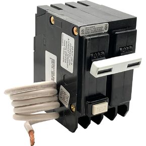 GE THQL2150GFT Plug-In Mount Type THQL Feeder Self-Test Ground Fault Circuit Interrupter 2-Pole 50 Amp 120/240 Volt AC