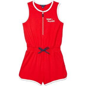 Tommy Hilfiger Romper With Zipper Closure girls