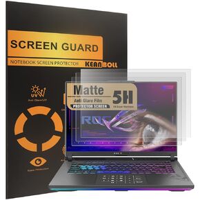 KEANBOLL 3 PCS Anti Glare Matte Screen Protector for 2023 ASUS ROG Strix G16/Zephyrus M16 /Zephyrus G16/TUG A16 16 inch Gaming Laptop, Eye Protection & Anti Fingerprint Screen Filter in Kuwait