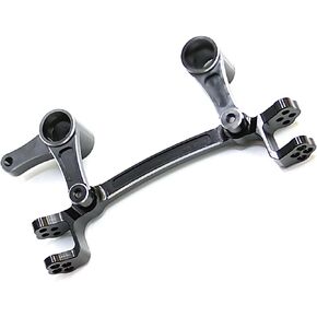 Alloy Mojave 4S Steering Bellcrank Servo Saver ARA340200 for Arrma 1/8 Mojave 4X4 4S BLX Steering Bell Crank Upgrades Parts Black