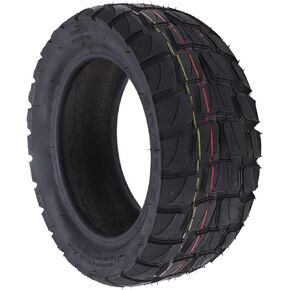 90/55 6 Electric Scooter Tubeless Tires, 23.5cm, Electric Scooter Off Road Rubber Tire Replacement, Black
