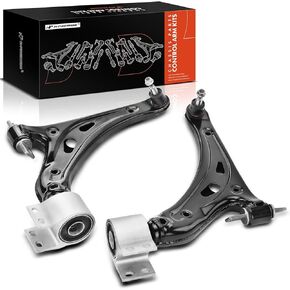 A-Premium 2 x Front Lower Control Arm, with Ball Joint & Bushing, Compatible with GMC Acadia 2017-2019, Cadillac XT5 2017-2019