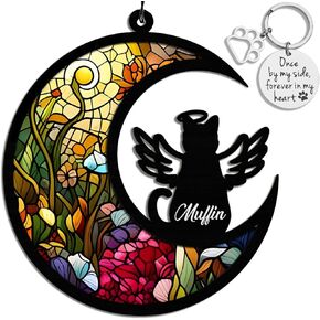 DIY Custom Dog Ornament Memorial Gifts for Dog Lovers, Dog Acrylic Window Hangings Ornament Suncatcher, Loss of Dog Sympathy Gift, Remembrance Gifts for Dog