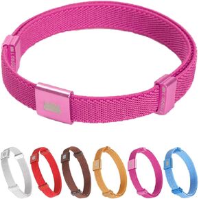 طوق قطط عالي المرونة فقط 0.18 أونصة (5 جم). استخدام ألومنيوم الطيران، بسيط وخفيف الوزن (أحمر وردي) in Kuwait