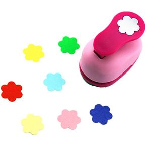 CADY Crafts Punch 1-Inch Paper Punches EVA Handmade Punches (Plum Flower)