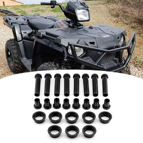 WeiSen Rear Suspension A-Arm Bushing Kit Compatible with 1996-2018 Polaris Sportsman 335 400 450 500 570 800, Replaces 5436973 5438902 5439270