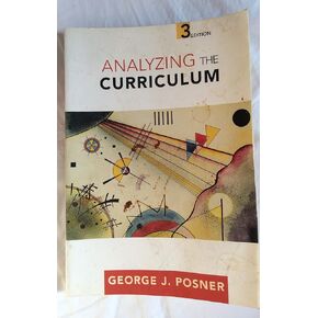 Analyzing The Curriculum