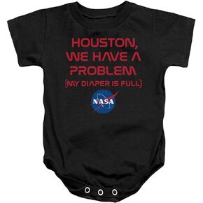 Popfunk NASA Problematic Diaper Infant Baby Boys & Girls Onesie Snapsuit