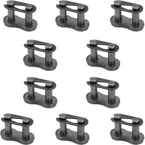 35 Chain Master Links, 10pcs Chain Master Links Replacement for Bike Mini Bike Bicycle Karting Pit ATV Scooter