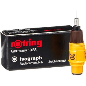 rOtring Isograph Technical Drawing Pen, Replacement Nibs, 2 mm