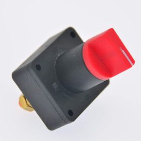 Rotary Battery Disconnect Isolator Power Kill Cut Off Switch 300A for Car Boat Marine Van Truck Rv Caravan
