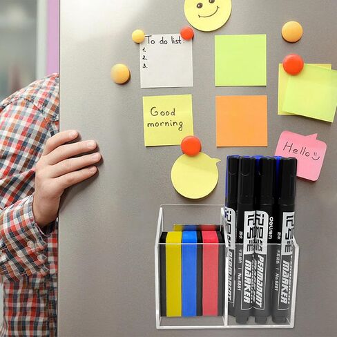 حامل علامة المسح الجاف المغناطيسي، حامل علامة السبورة البيضاء، حامل علامة قلم رصاص حامل كأس للمدرسة، حامل علامة مغناطيسية، للثلاجة، الباب، الجدار، السبورة البيضاء in Kuwait