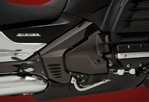 Show Chrome Accessories (52-799SK) Smoke Chrome Motorcycle Engine Covers For 2012-17 Honda Goldwing GL1800 in Saudi Arabia