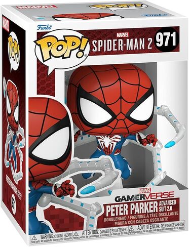 Funko Pop! Marvel: Gamerverse - Spider-Man 2, Peter Parker Advanced Suit 2.0 in Saudi Arabia