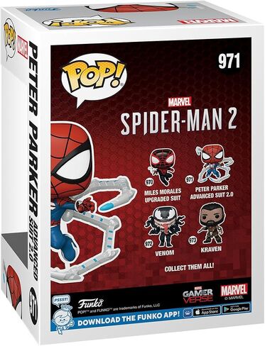 Funko Pop! Marvel: Gamerverse - Spider-Man 2, Peter Parker Advanced Suit 2.0 in Saudi Arabia