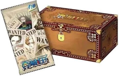 Limited Edition One Piece Cards [Exclusive Imports] The First Bullet Wanted Collector's One Piece Booster Box Strawhat Adventures One Piece Trading Cards One Piece Card Game Anime Cards in Kuwait