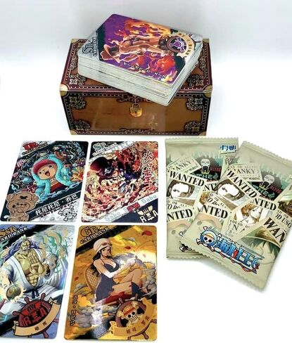 Limited Edition One Piece Cards [Exclusive Imports] The First Bullet Wanted Collector's One Piece Booster Box Strawhat Adventures One Piece Trading Cards One Piece Card Game Anime Cards in Kuwait