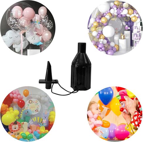 مضخة بالونات كهربائية، قطعتان من ملحقات فوهة مضخة البالونات B322، بالون سحري قابل للنفخ بشريط 360/360، بالون من فيلم الألومنيوم. بالونات مستديرة قابلة للنفخ أكبر من عشر بوصات in Kuwait