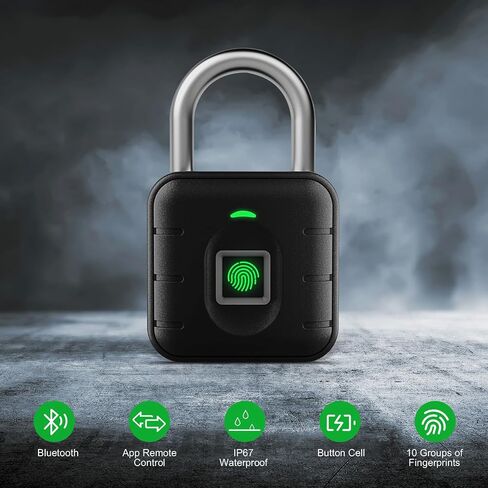 Combination Lock, Bluetooth Lock, Smart Padlock with TUYA APP Unlock, Locker Lock, Gym Lock with Keyless Password, Suitable for Gym, School, Travel, Outdoor in Saudi Arabia