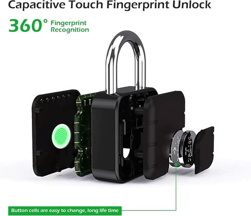 Combination Lock, Bluetooth Lock, Smart Padlock with TUYA APP Unlock, Locker Lock, Gym Lock with Keyless Password, Suitable for Gym, School, Travel, Outdoor in Saudi Arabia