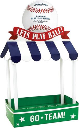 Amscan Rawlings Baseball Multicolor Treat Stand - 20.5" x 12" (1 Pc) - Foam Core & Paper Party Display - Perfect for Parties & Events in Saudi Arabia