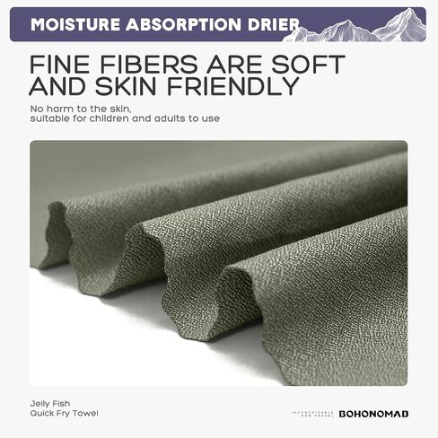 Camping Quick Dry Towel,Super Lightweight Microfiber Absorbent Fast Drying Travel & Sport Towel,Compact Compressed Sweat Towels for Backpacking,Yoga,Gym,Swimming,Beach in Saudi Arabia
