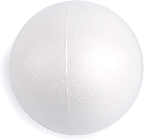 LOMIMOS 24pcs 4 Inch Foam Balls, White Craft Balls for Arts & Crafts DIY Cratfs School Projects Christmas Easter Home Party Decoration in Saudi Arabia