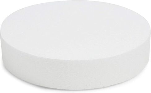 Bright Creations Craft Foam Disks, White Circles for Arts and DIY Crafts (10 x 2 in, 3 Pack) in Saudi Arabia