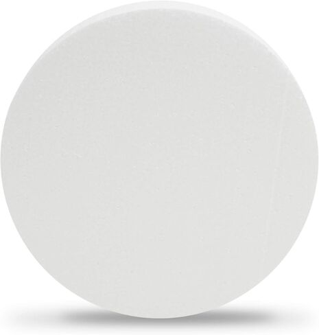 Bright Creations Craft Foam Disks, White Circles for Arts and DIY Crafts (10 x 2 in, 3 Pack) in Saudi Arabia