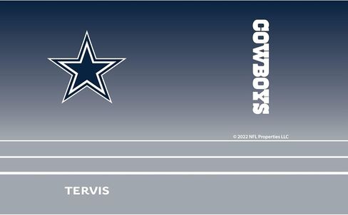 Tervis NFL Dallas Cowboys-Ombre معزول بهلوان، 30oz ليجاسي، الفولاذ المقاوم للصدأ in Kuwait