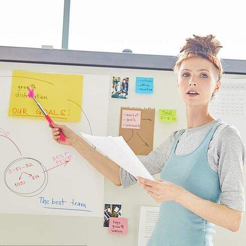 2 Pcs Telescopic Teachers Pointers Extendable Pointer Stick for Classroom Mini Retractable Finger Pointer Stick for Teacher Presentation Displays Classroom Supplies(Black Pink) in Kuwait