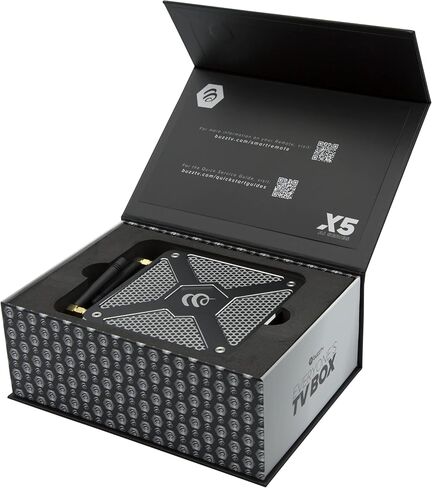 BuzzTV X5 AC-X - نظام التشغيل Android 11 - أملوجيك S905x4 - 4 جيجابايت DDR4 - 128 جيجابايت in Kuwait