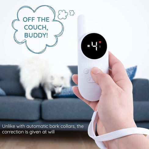 GoodBoy Mini No Shock Remote Collar for Dogs with Beep and Vibration Modes for Pet Behaviour Training - Waterproof & 1000 Feet Range - Suitable for Small to Medium Dogs (2 Collars) in Kuwait