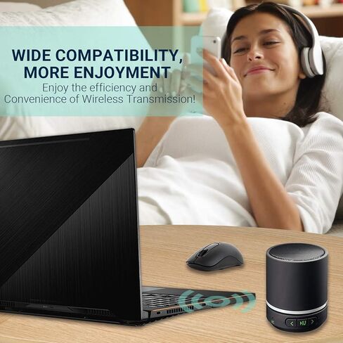 محول Bluetooth 5.0 USB، منتج Lovin USB Bluetooth 5.0 محول Micro EDR لاسلكي يدعم Windows 10،8.1/8،7،Vista،XP،32/64Bit لسطح المكتب، الكمبيوتر المحمول، سماعة الرأس، سماعة الرأس، لوحة المفاتيح، الماوس in Saudi Arabia