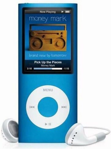 Music Player Compatible with iPod Nano 4th Generation 8gb Blue in Saudi Arabia
