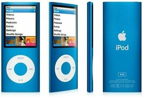 Music Player Compatible with iPod Nano 4th Generation 8gb Blue in Saudi Arabia